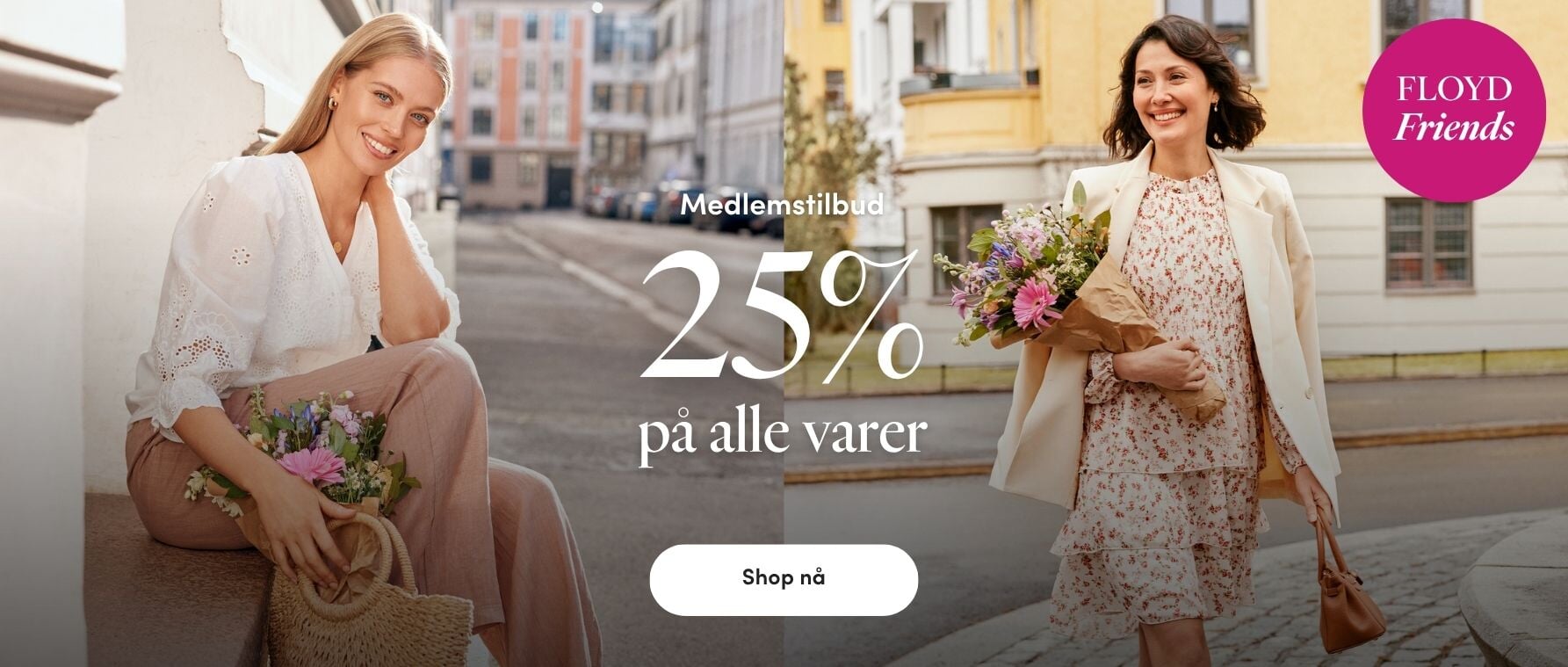 Medlemstilbud: 25% på alle varer. Gjør et kupp i Spring Weekend tilbudet denne helgen | FLOYD.no