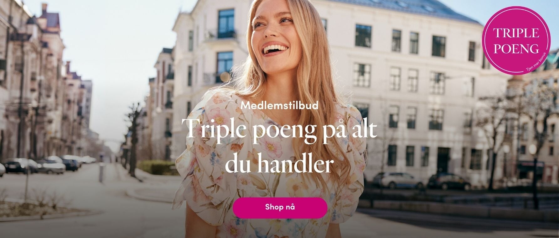 Tjen mer poeng denne helgen! TRIPLE POENG på alt du handler torsdag til søndag | FLOYD.no