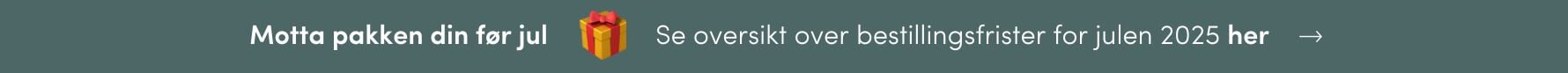 Motta pakken din før jul Motta pakken din før jul - oversikt over bestillingsfristen finner du her | FLOYD.no