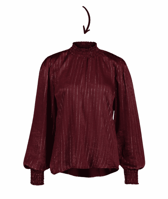 Bluse Juliet Silver Stripe | FLOYD.no