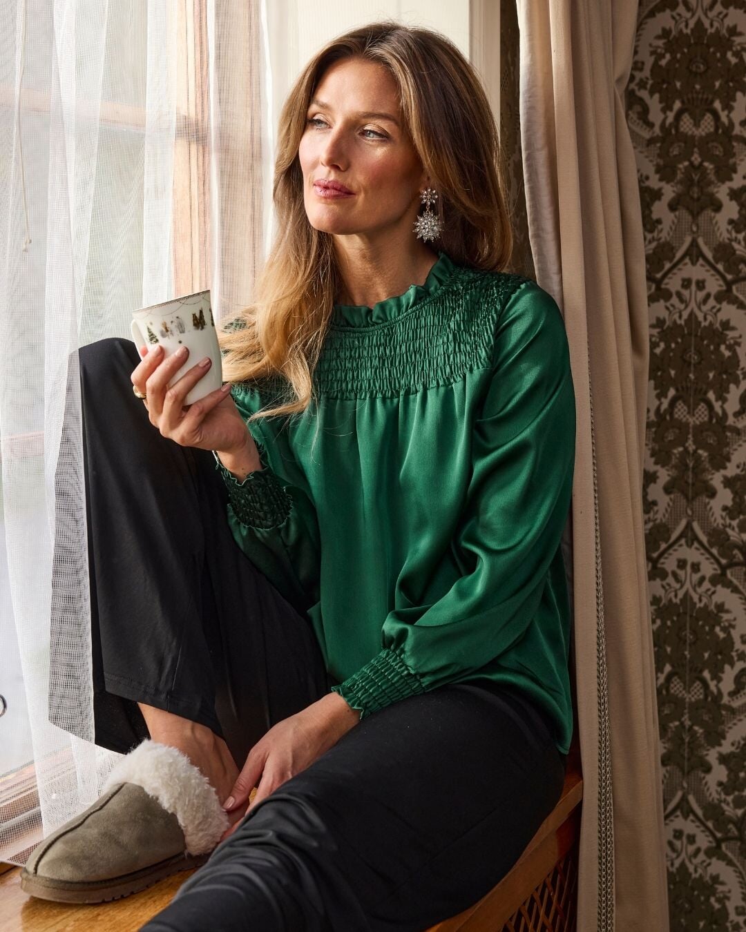 Bluse Juliet Silver Stripe