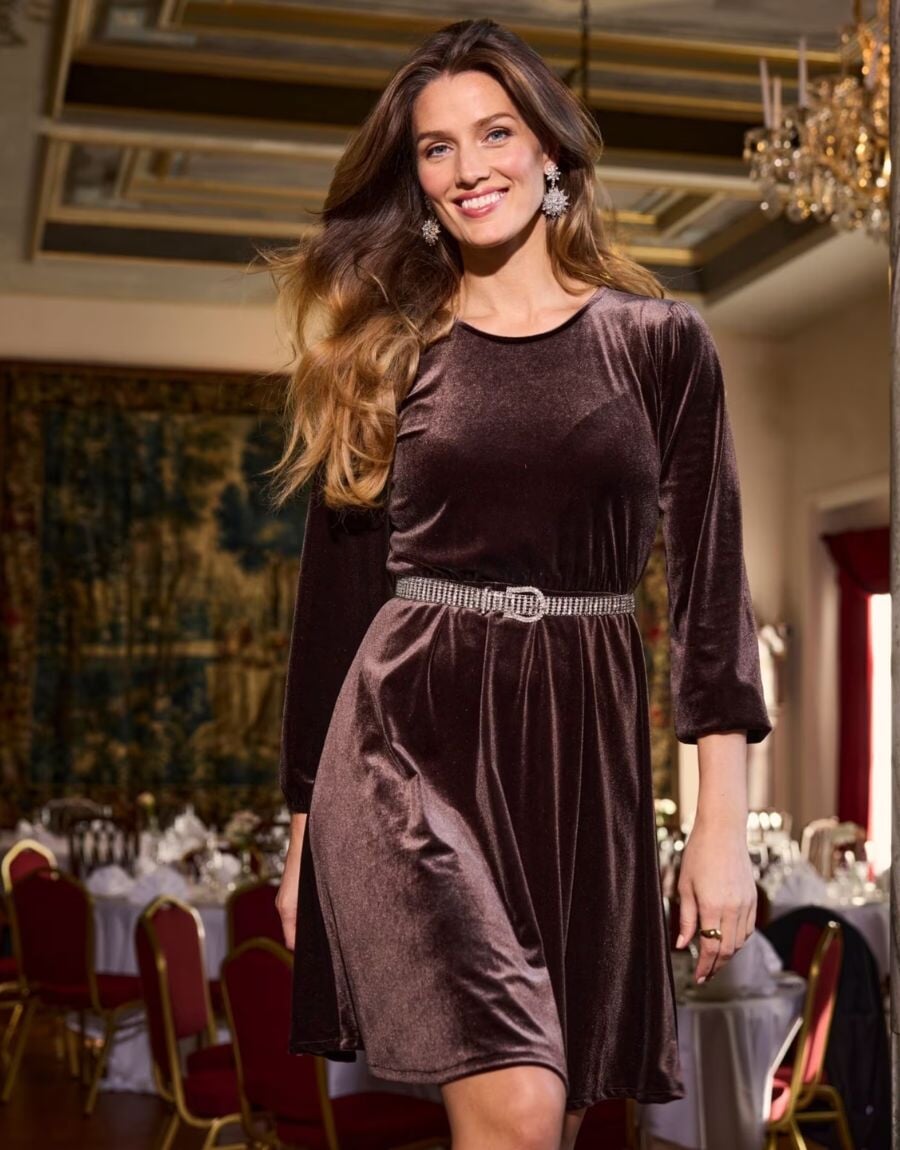 Kjole Celina Velvet | FLOYD.no