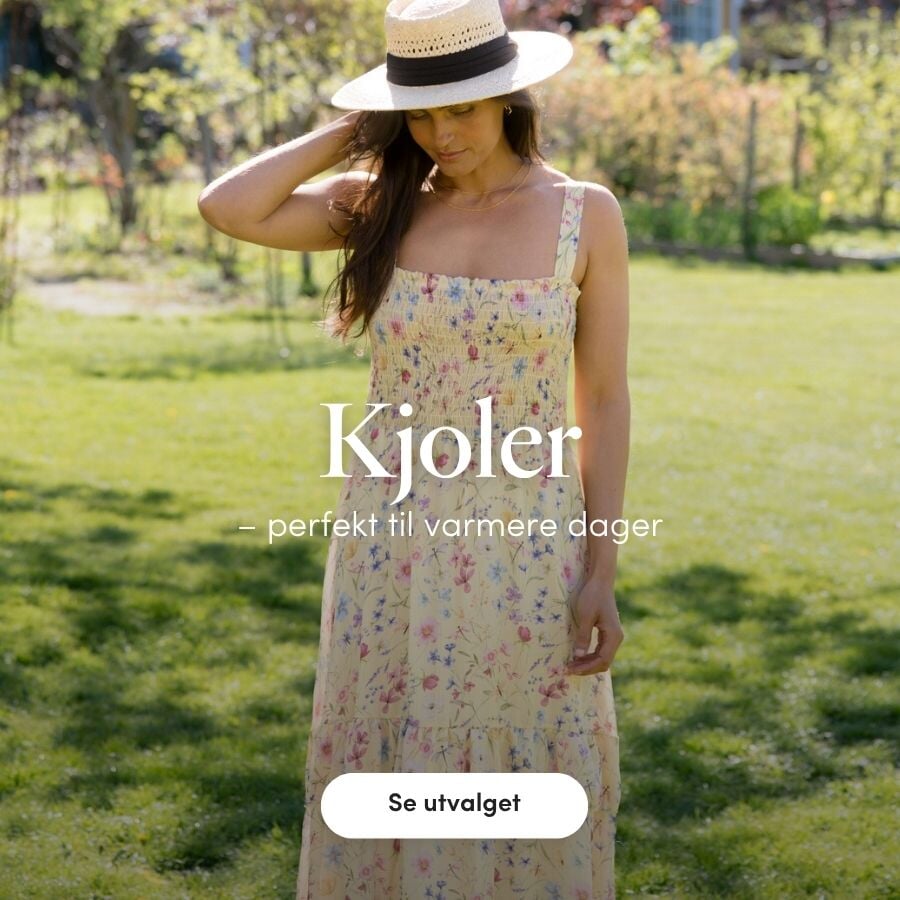 Kjoler - perfekt til varmere dager Se utvalget av vårens fineste kjoler i butikk og på nett | FLOYD.no