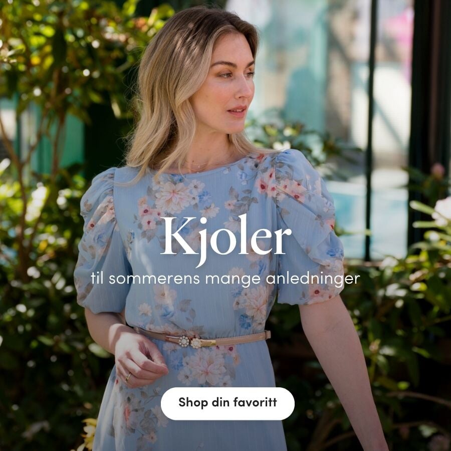 Kjoler - perfekt til varmere dager Se utvalget av vårens fineste kjoler i butikk og på nett | FLOYD.no