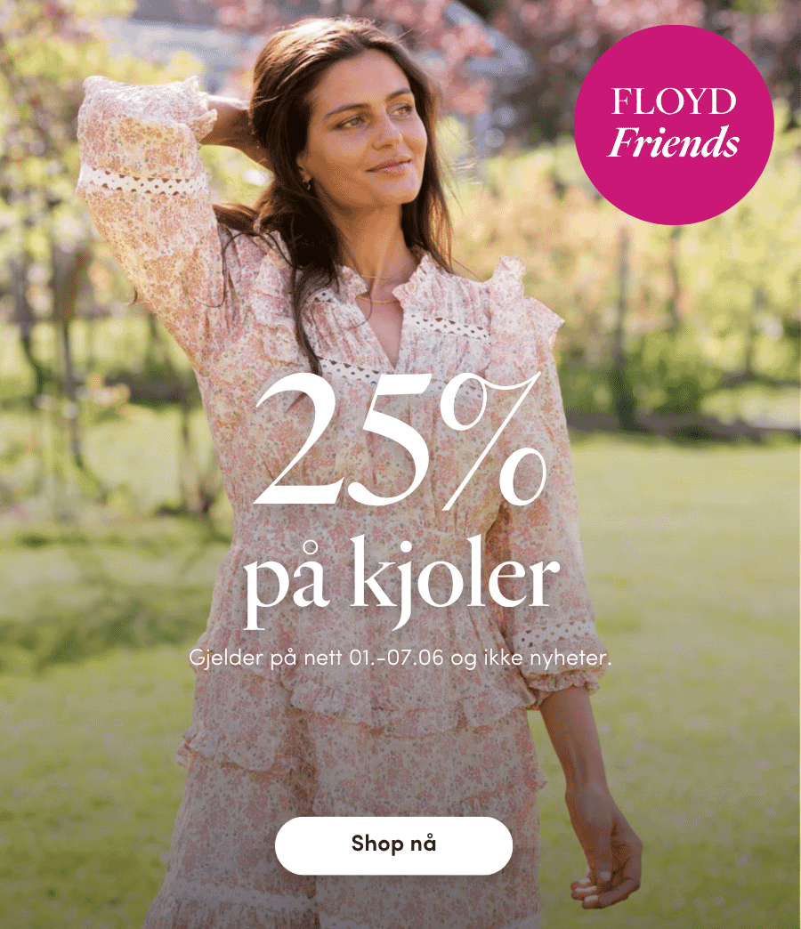 Medlemstilbud: 25% på kjoler (ikke nyheter) | FLOYD.no