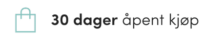 30 dager åpent kjøp på din bestilling | FLOYD.no