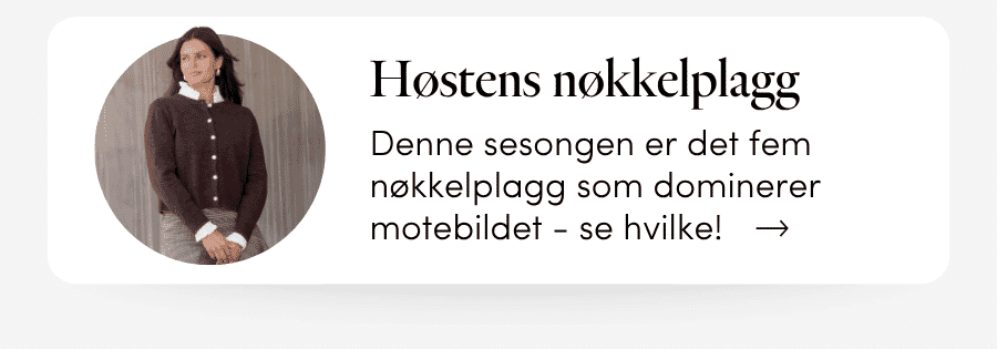Denne sesongen er det fem nøkkelplagg som dominerer motebildet - se hvilke! | FLOYD.no