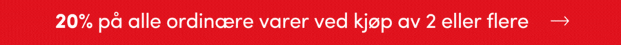20% på alle varer ved kjøp av 2 eller flere | FLOYD.no