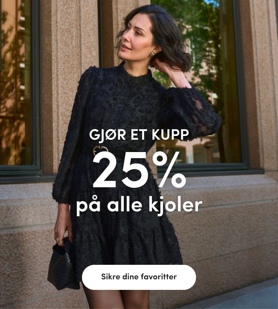 Gjør et kupp med 25% på alle ordinære kjoler | FLOYD.no