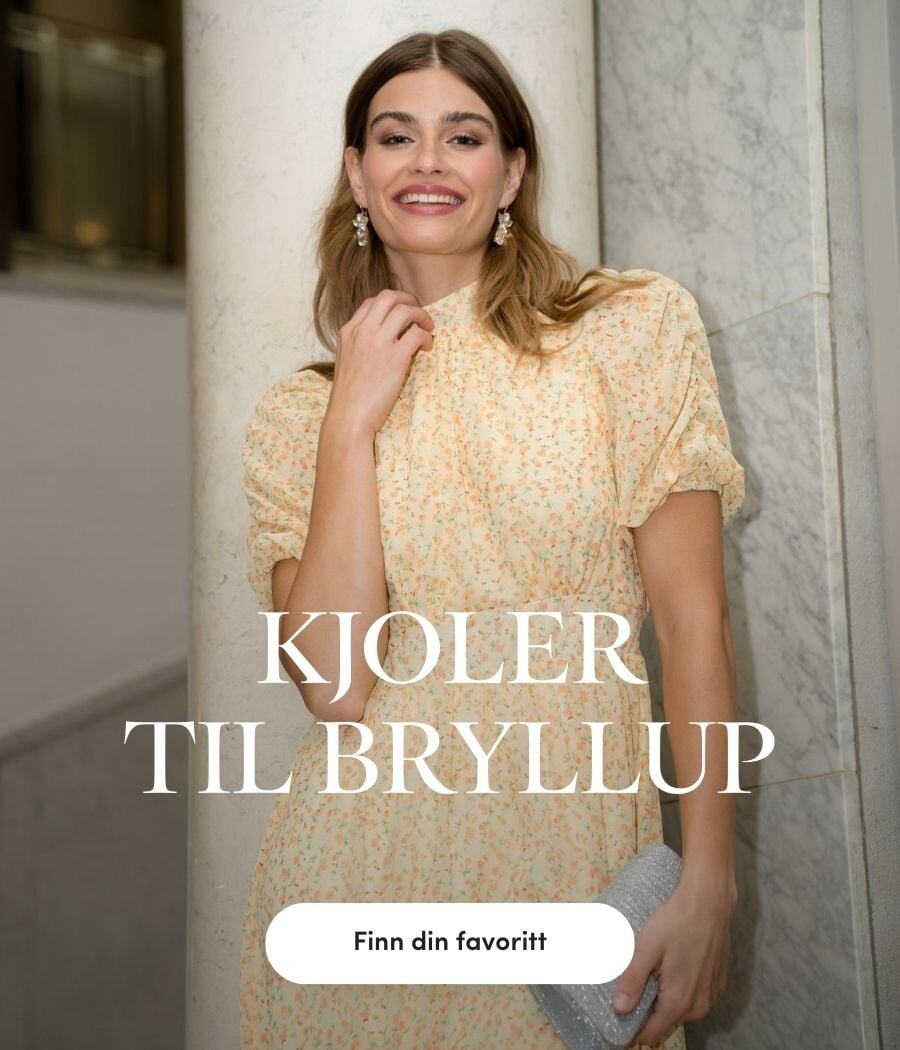 Er du bedt i bryllup? Se det store utvalget av sesongens fineste kjoler til bryllup