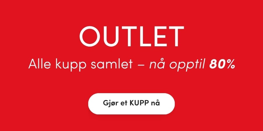 Gjør et kupp i OUTLET med opptil 80%  | FLOYD.no
