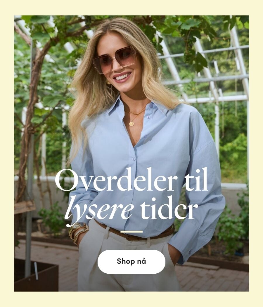 Nå er våren snart her. Se utvalget av overdeler til lysere tider| FLOYD.no