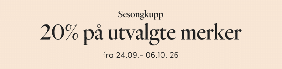 SESONGKUPP: 20% på utvalgte merker t.o.m. 06. oktober 2026 | FLOYD.no