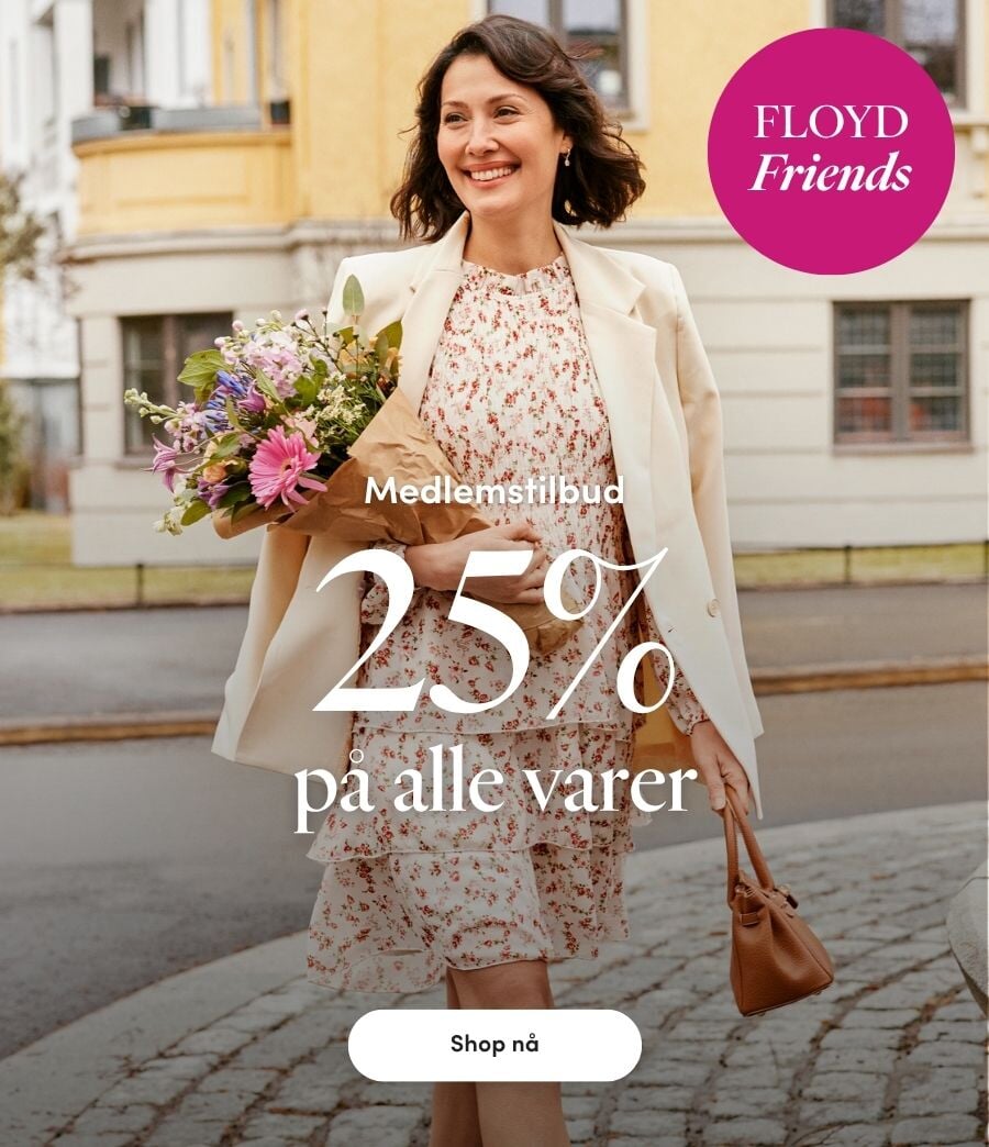 Medlemstilbud: 25% på alle varer. Gjør et kupp i Spring Weekend tilbudet denne helgen | FLOYD.no