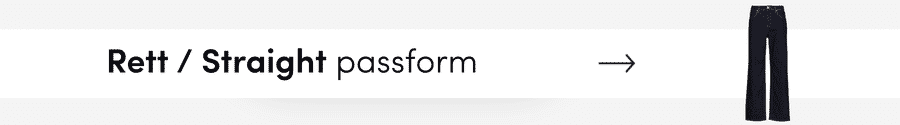 Finn den perfekte jeansen med straight passform | FLOYD.no