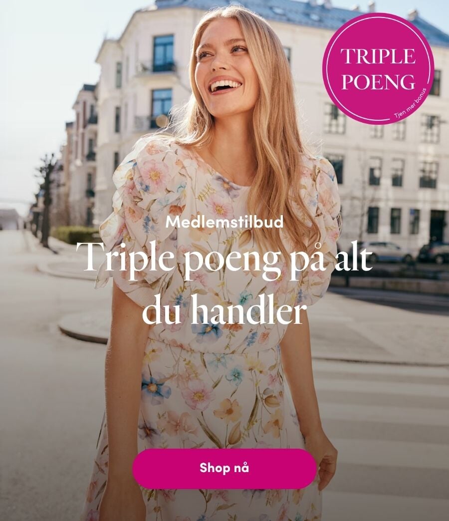 Tjen mer poeng denne helgen! TRIPLE POENG på alt du handler torsdag til søndag | FLOYD.no