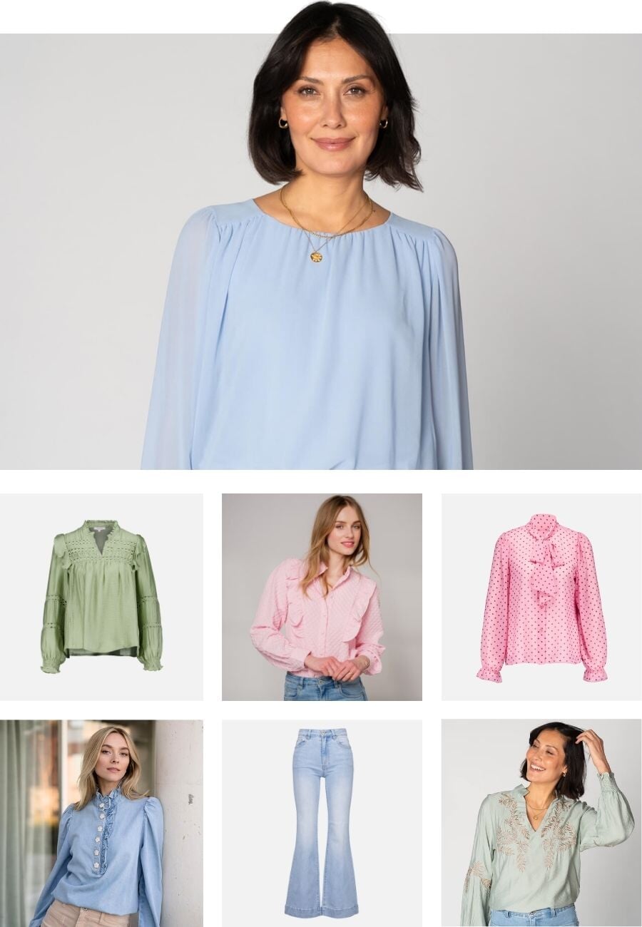 Vårmote: Rosa, grønt og blått setter tonen denne sesongen – fra duse pasteller til klare statement-nyanser.| FLOYD.no