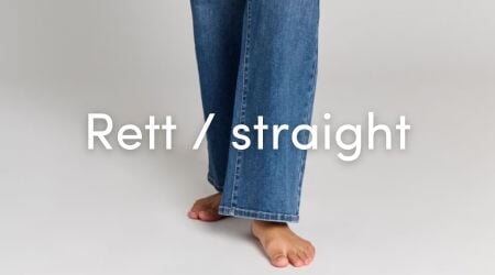 Rett / straight passform Se alle bukser med rett / straight passform | FLOYD.no