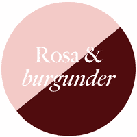 Se høstens hotte fargekombinasjoner: Rosa og burgunder | FLOYD.no