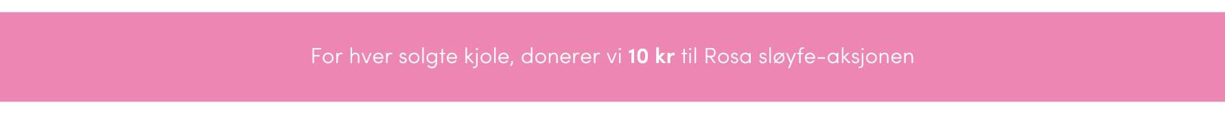 FLOYD donerer 10 kr for hver solgte kjole i hele oktober | FLOYD.no