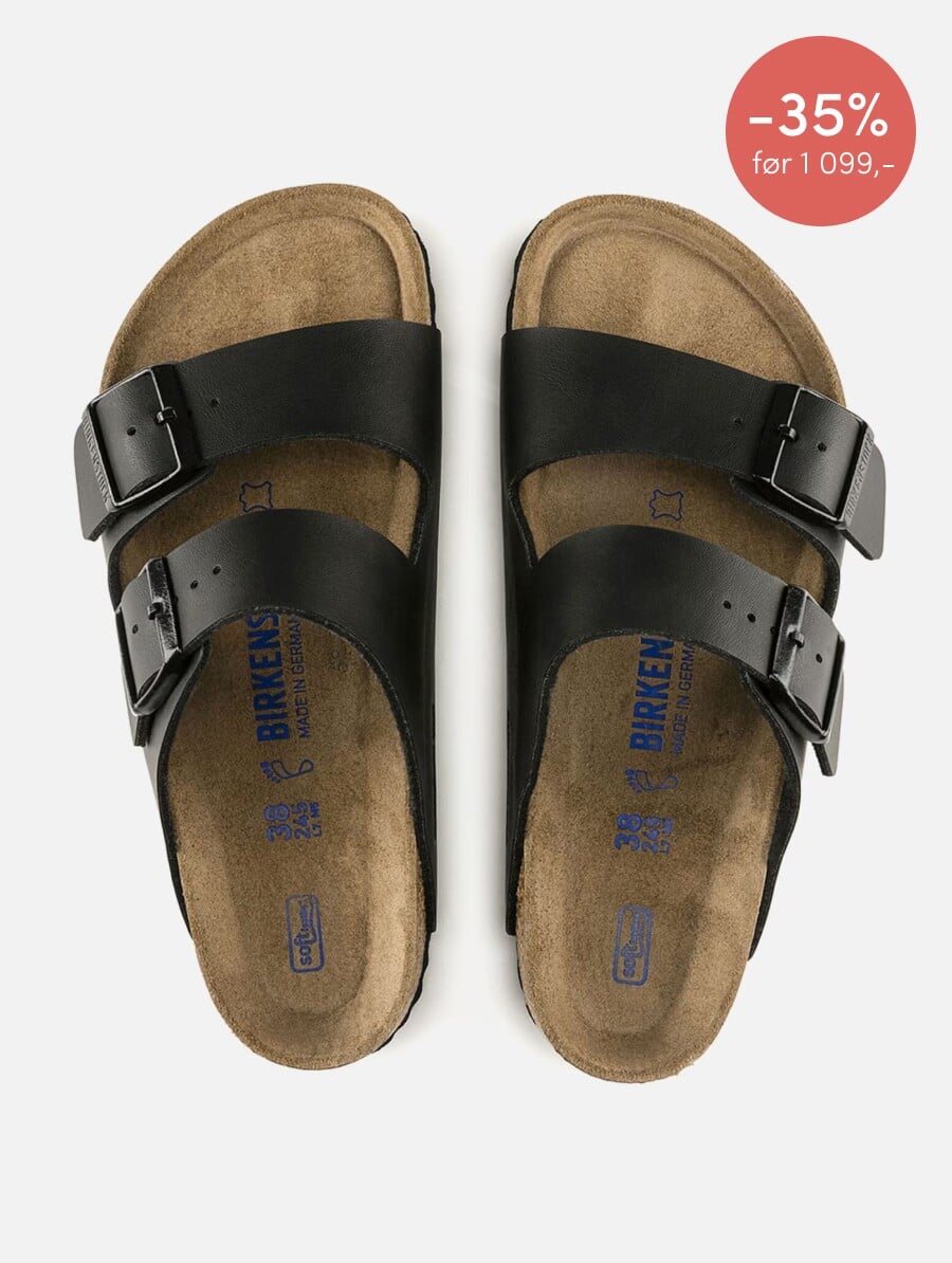 Sorte Birkenstock til dame