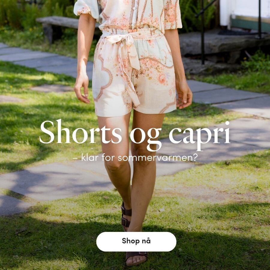 Shorts og capri - klar for sommervarmen? Se det store utvalget av shorts og capri i sesongens farger | FLOYD.no