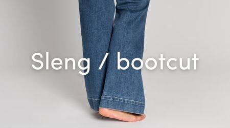 Sleng / bootcut passform Se alle bukser med sleng / bootcut passform | FLOYD.no