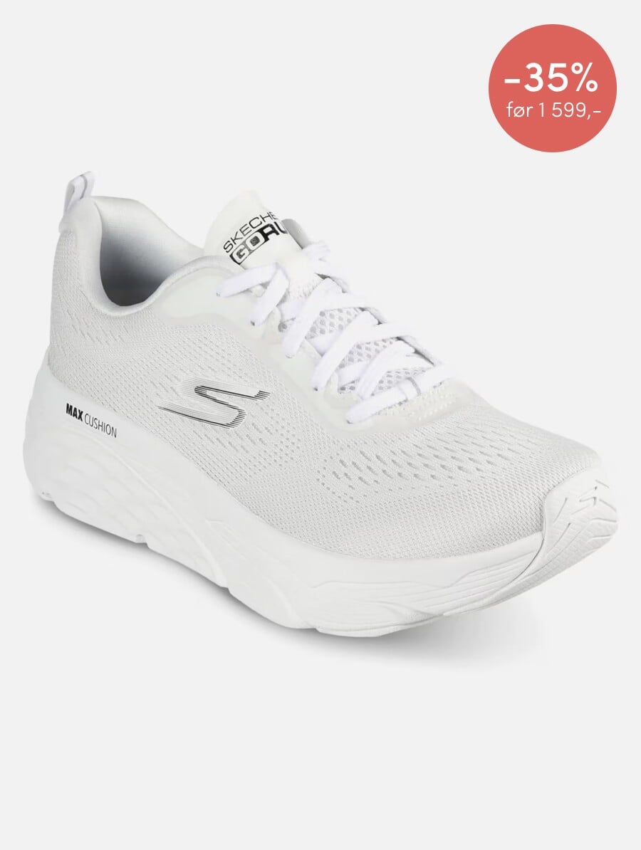 Sneakers Max Cushioning Elite Skechers Hvite sneakers